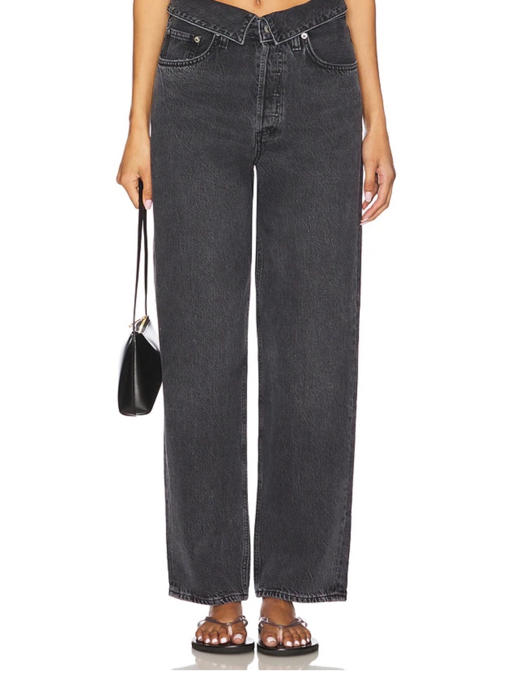 Agolde Echo Taper Jeans in Zephyr